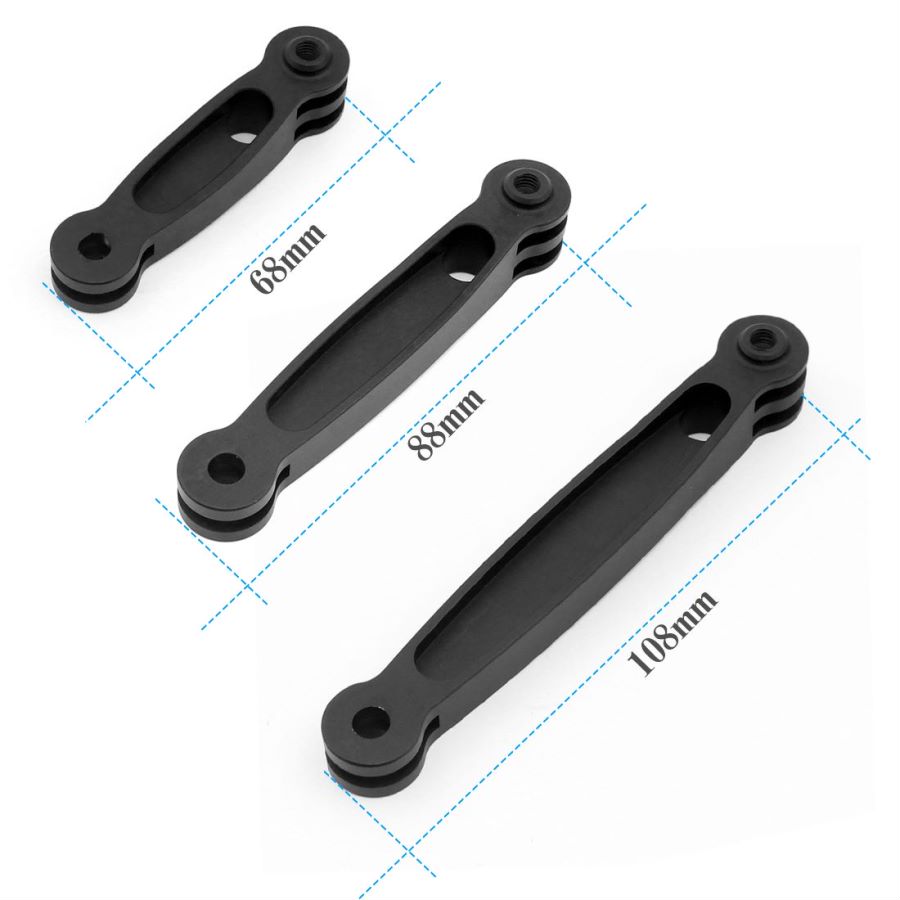 Aluminum Helmet Extension Arm  - Drone Camera Action 评论和价格