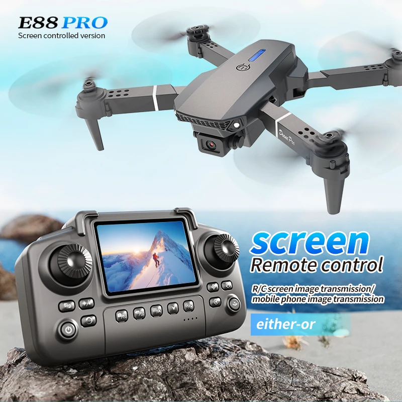 Professional E88 PRO Drone wit - Drone Camera Mount 评论和价格
