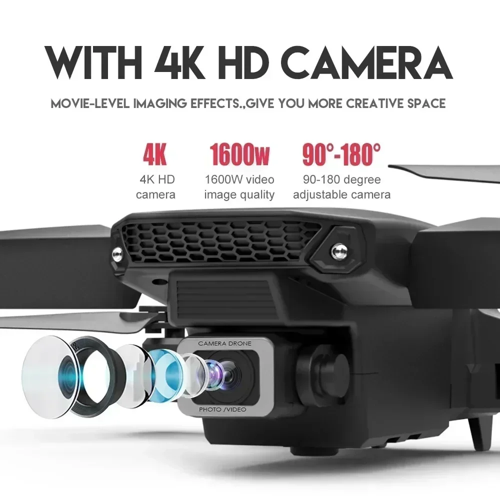 E88 Pro WIFI FPV Drone Wide An - Drone Camera Mount 评论和价格