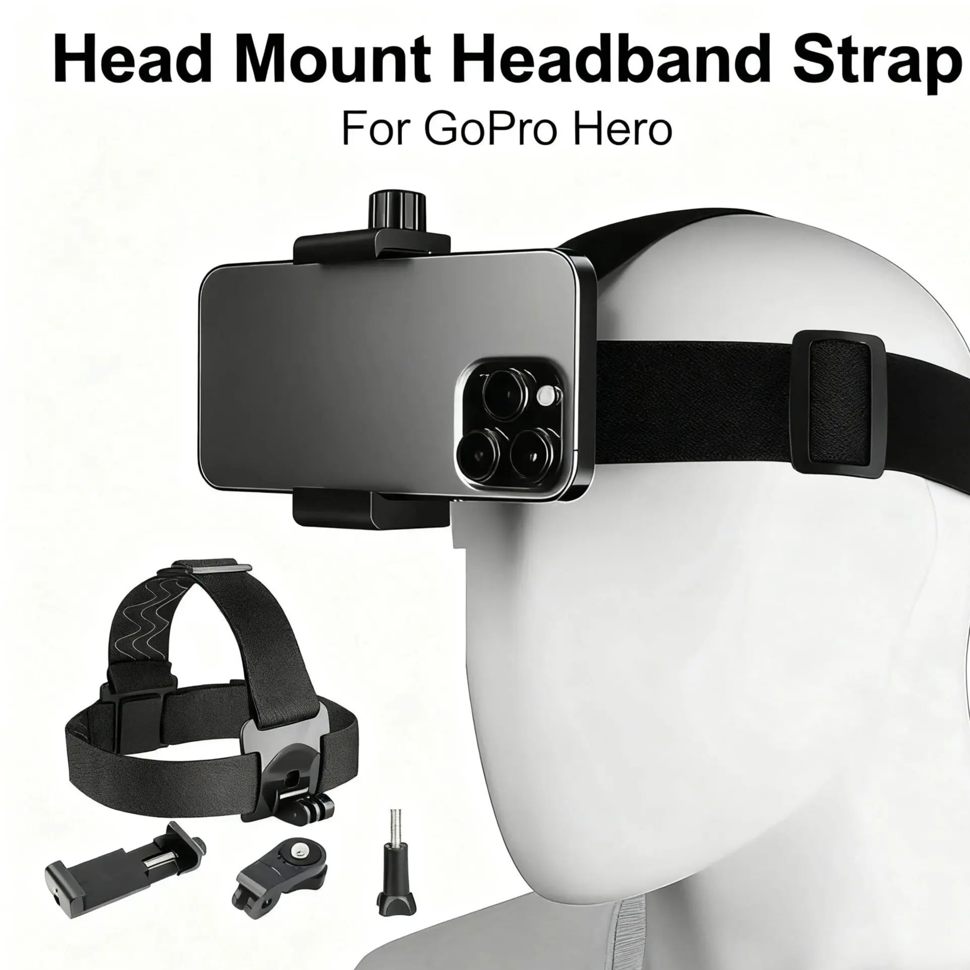 Head Mount Headband Strap Mobi - Drone Camera Action 评论和价格