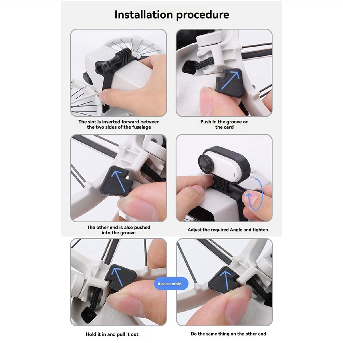 Upper Expansion Bracket for Fl - Drone Camera Action 评论和价格