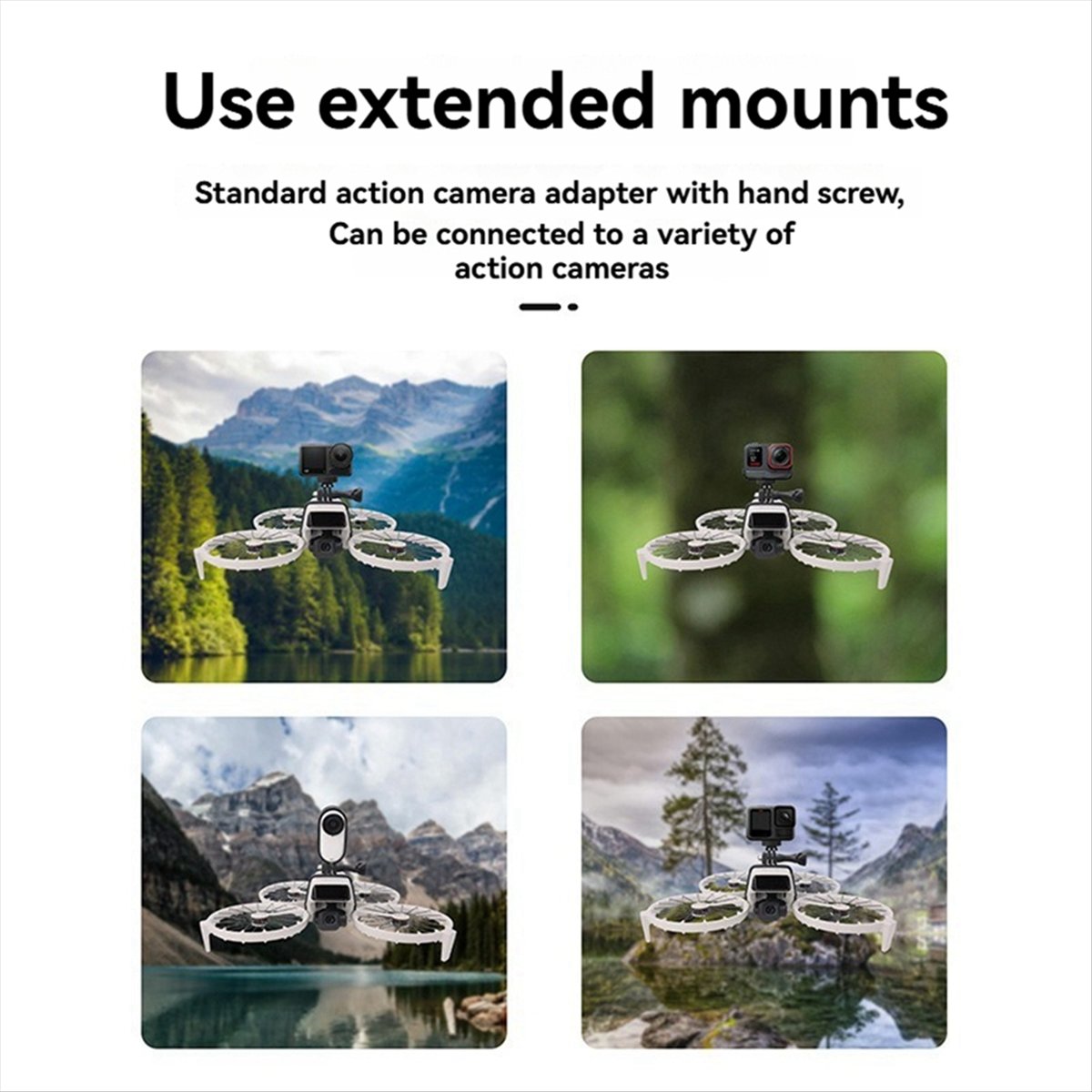 Upper Expansion Bracket for Fl - Drone Camera Action 评论和价格