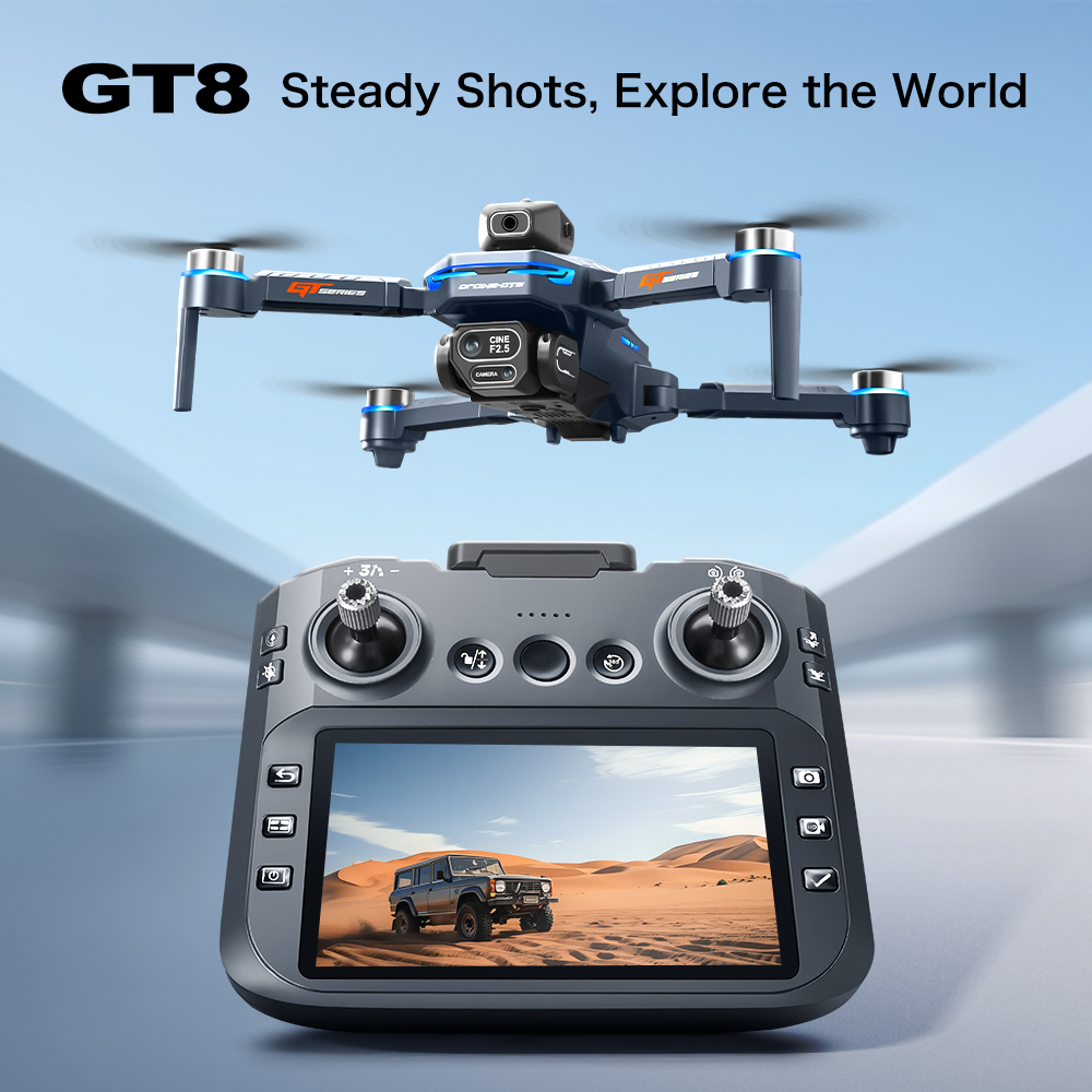 GT8 Obstacle Avoidance Aerial  - Drone Camera Mount 评论和价格