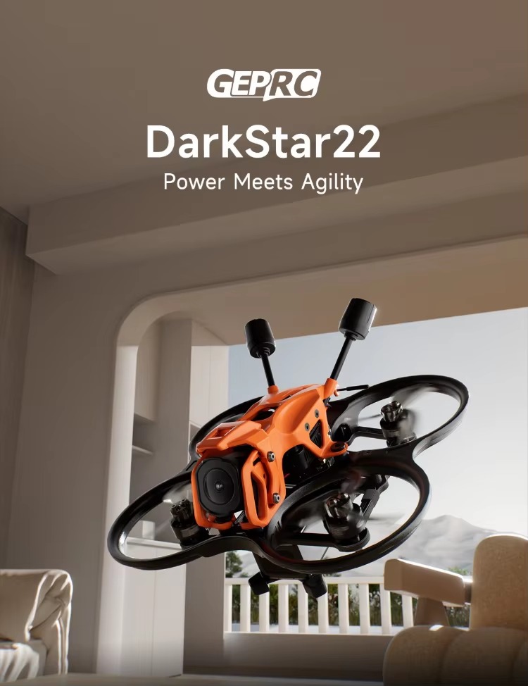 New GEPRC DarkStar22 O4 Pro HD - Drone Camera Mount 评论和价格